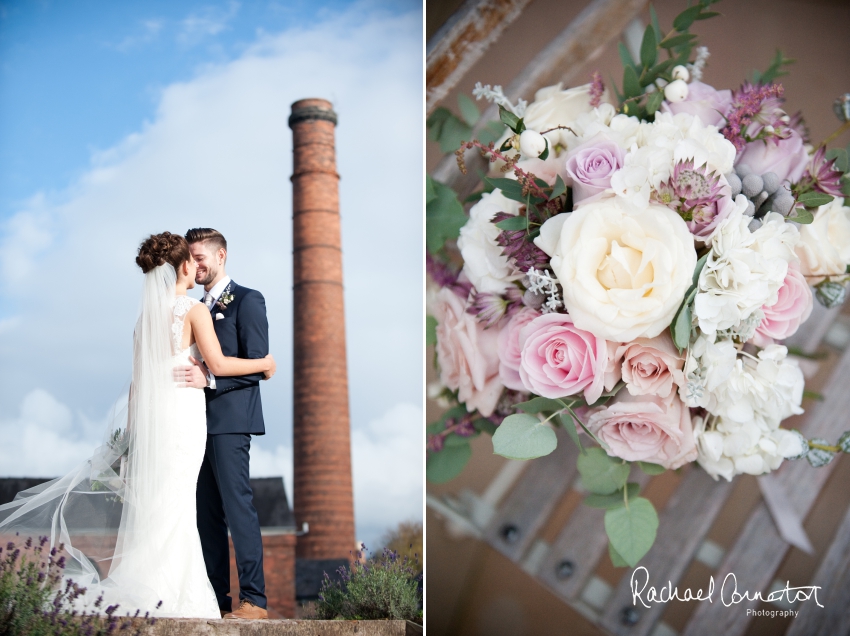 Professional colour photograph of Jemma and Kane's wedding at The West Mill, Derby by Rachael Connerton Photography