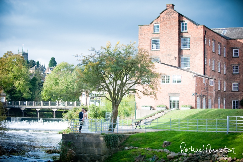 Professional colour photograph of Jemma and Kane's wedding at The West Mill, Derby by Rachael Connerton Photography