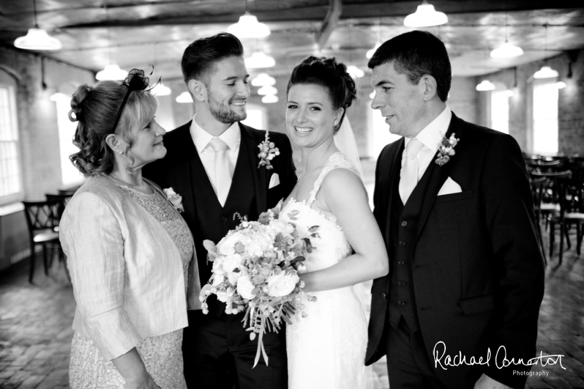 Professional colour photograph of Jemma and Kane's wedding at The West Mill, Derby by Rachael Connerton Photography