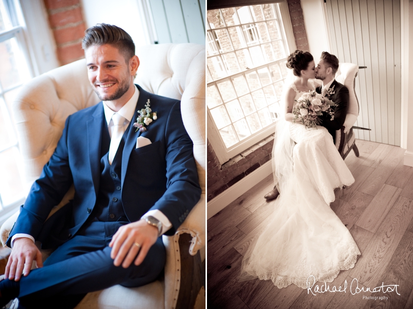 Professional colour photograph of Jemma and Kane's wedding at The West Mill, Derby by Rachael Connerton Photography